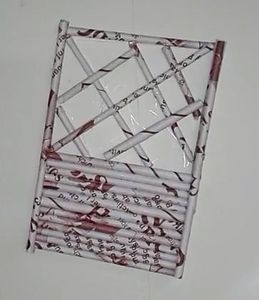 Arrange the Paper Tubes As You Wish to Make Partition