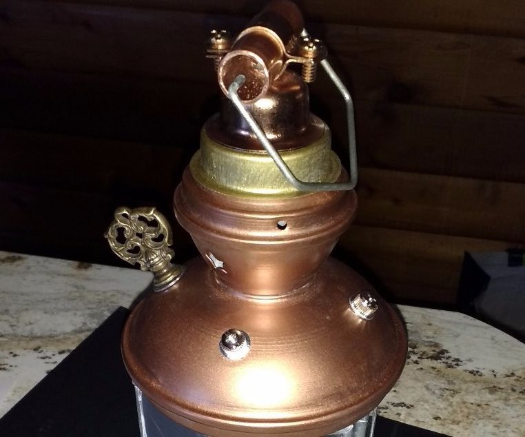 How to 'Steampunk' a Dollar Store Lantern for Under $10
