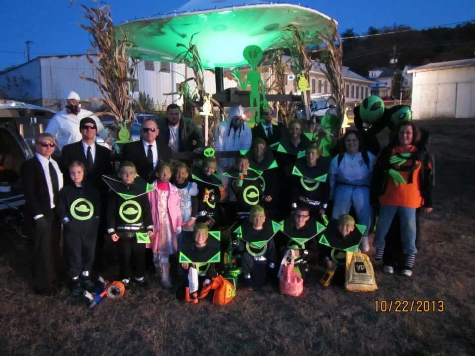 This Is My Alien Invasion Parade Float 