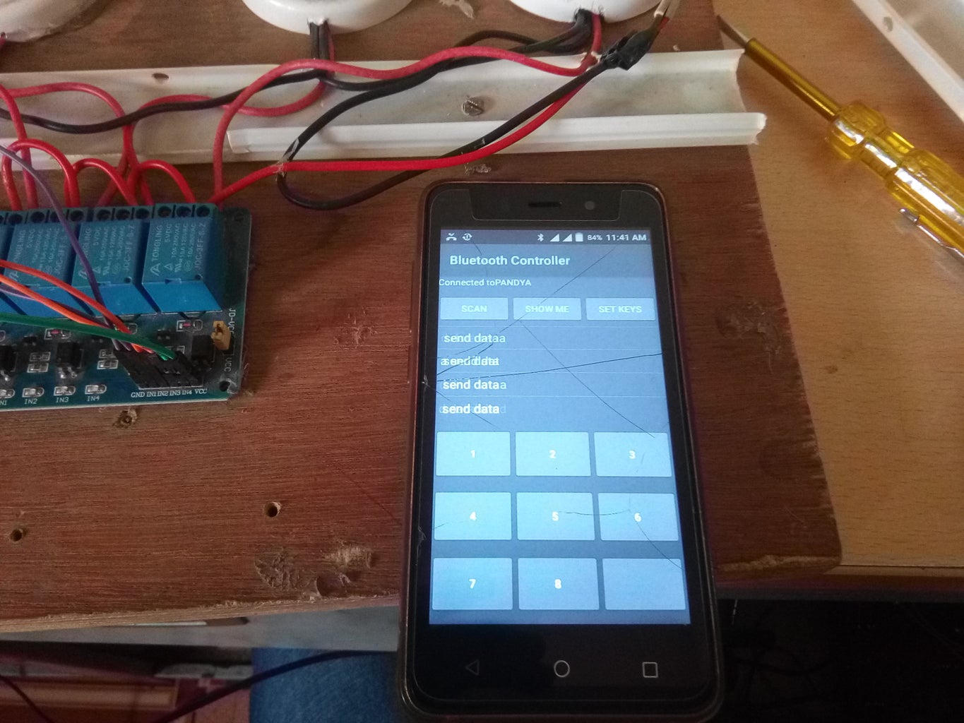 Bluetooth Control Home Automation : 7 Steps (with Pictures) Circuit Diagram