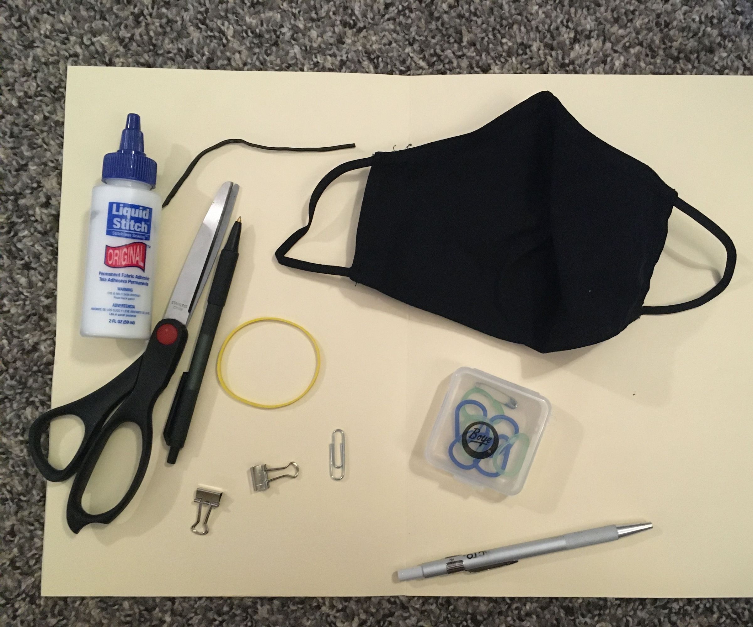 Custom-fit a Target Face Mask (no Sewing)