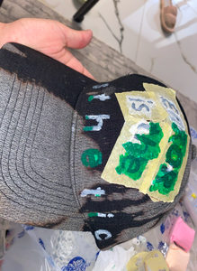 Peel It Off and Enjoy Your New Cap!