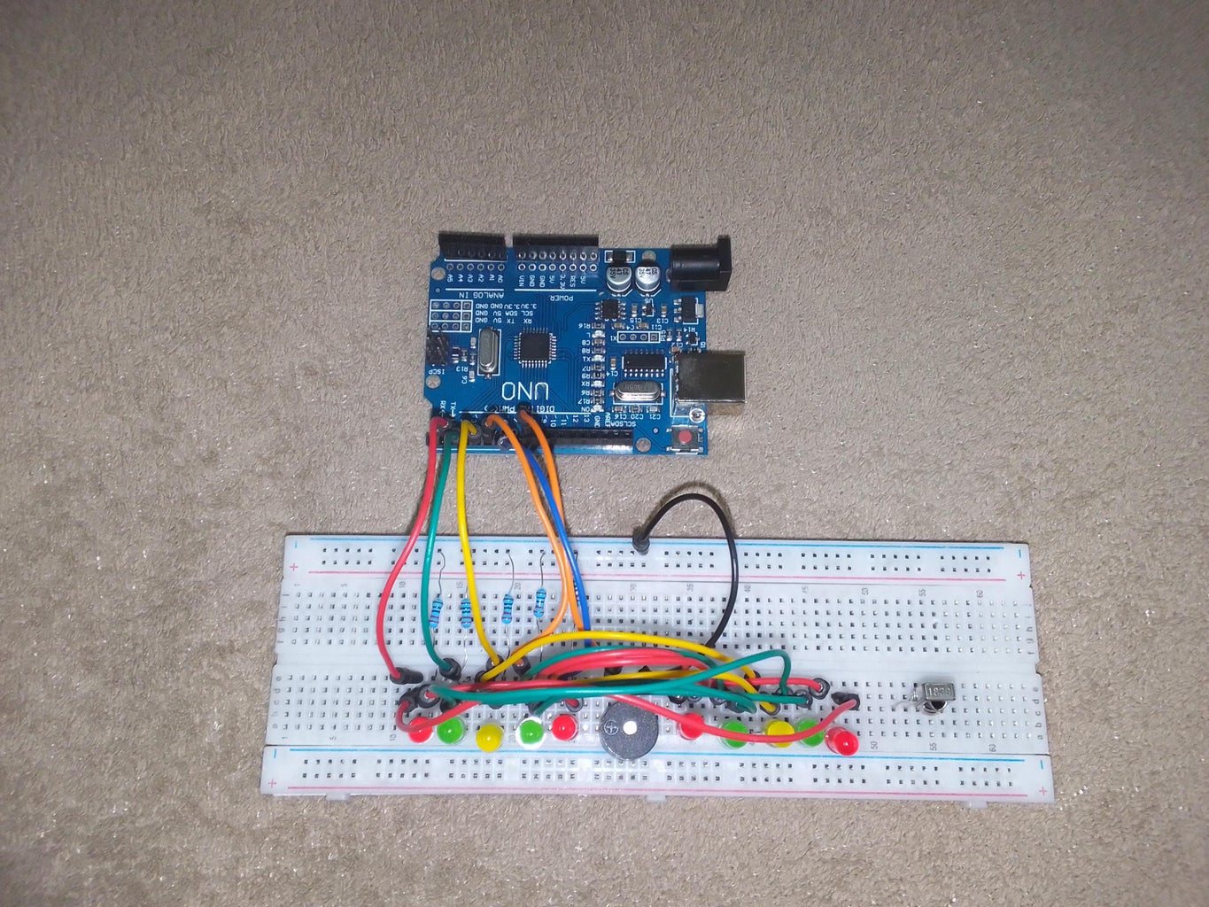 Passive Buzzer Music Maker (Make Notes & Add Songs) : 5 Steps (with ... Circuit Diagram