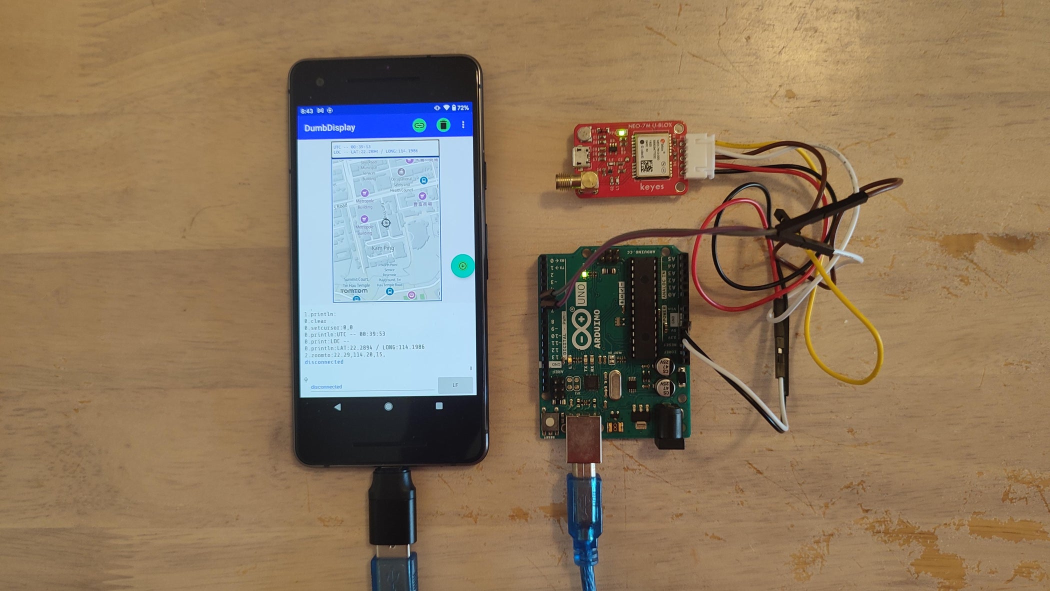 NEO-7M U-BLOX GPS Module Experiment : 5 Steps - Instructables