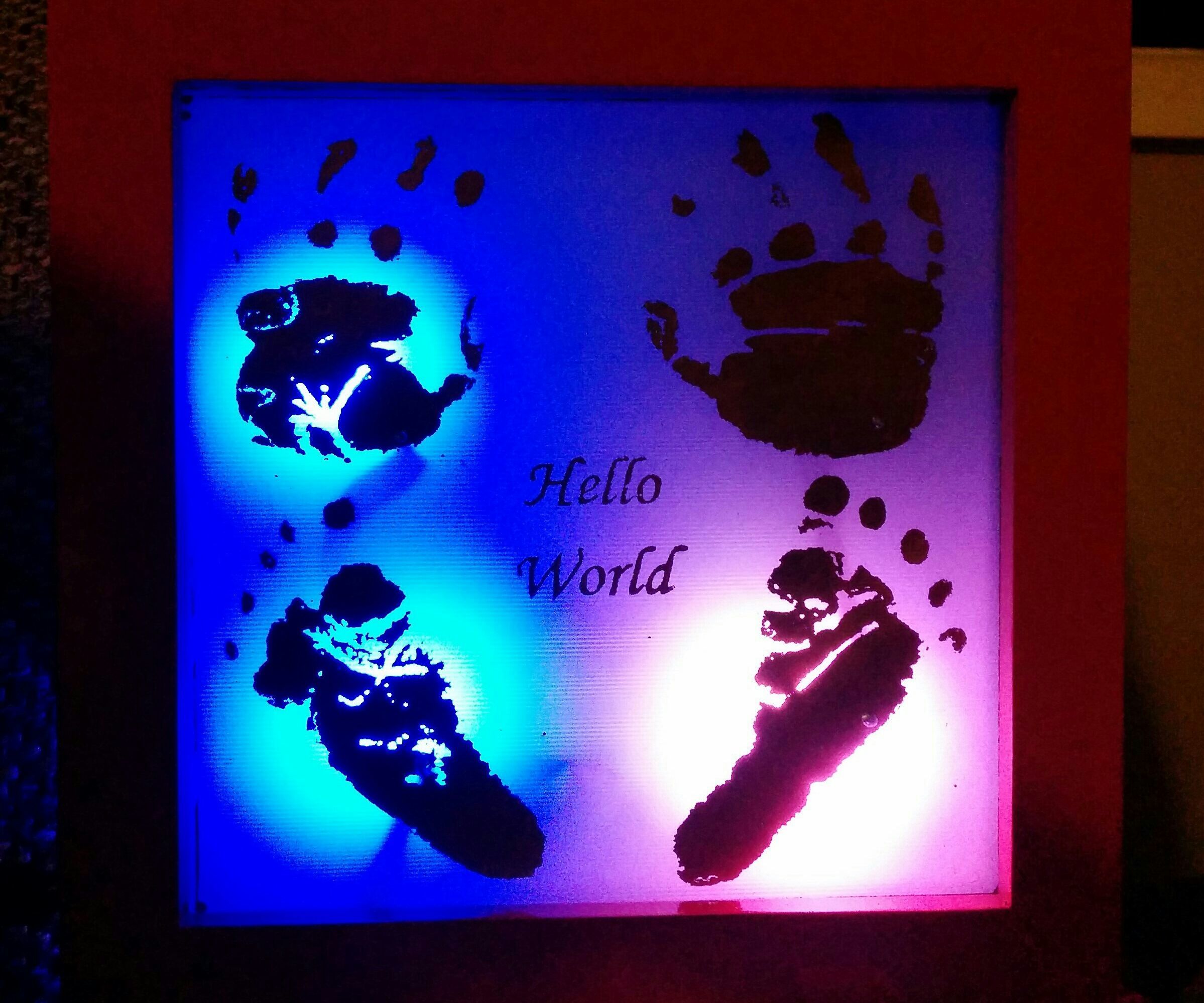 LED Interactive Copper Etching 