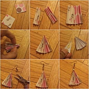 Paper Earring