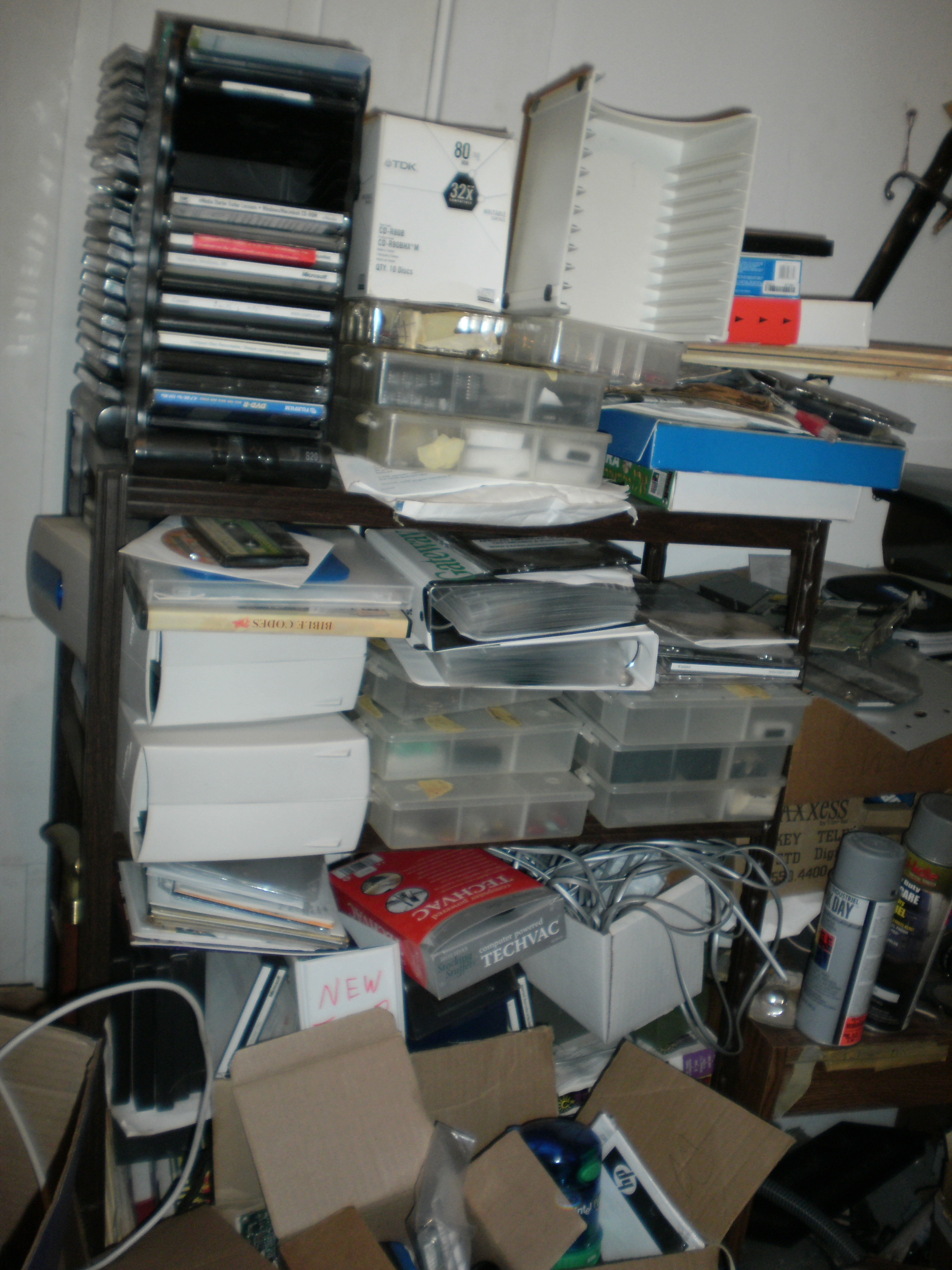 Work Area:  Filled to the Brim