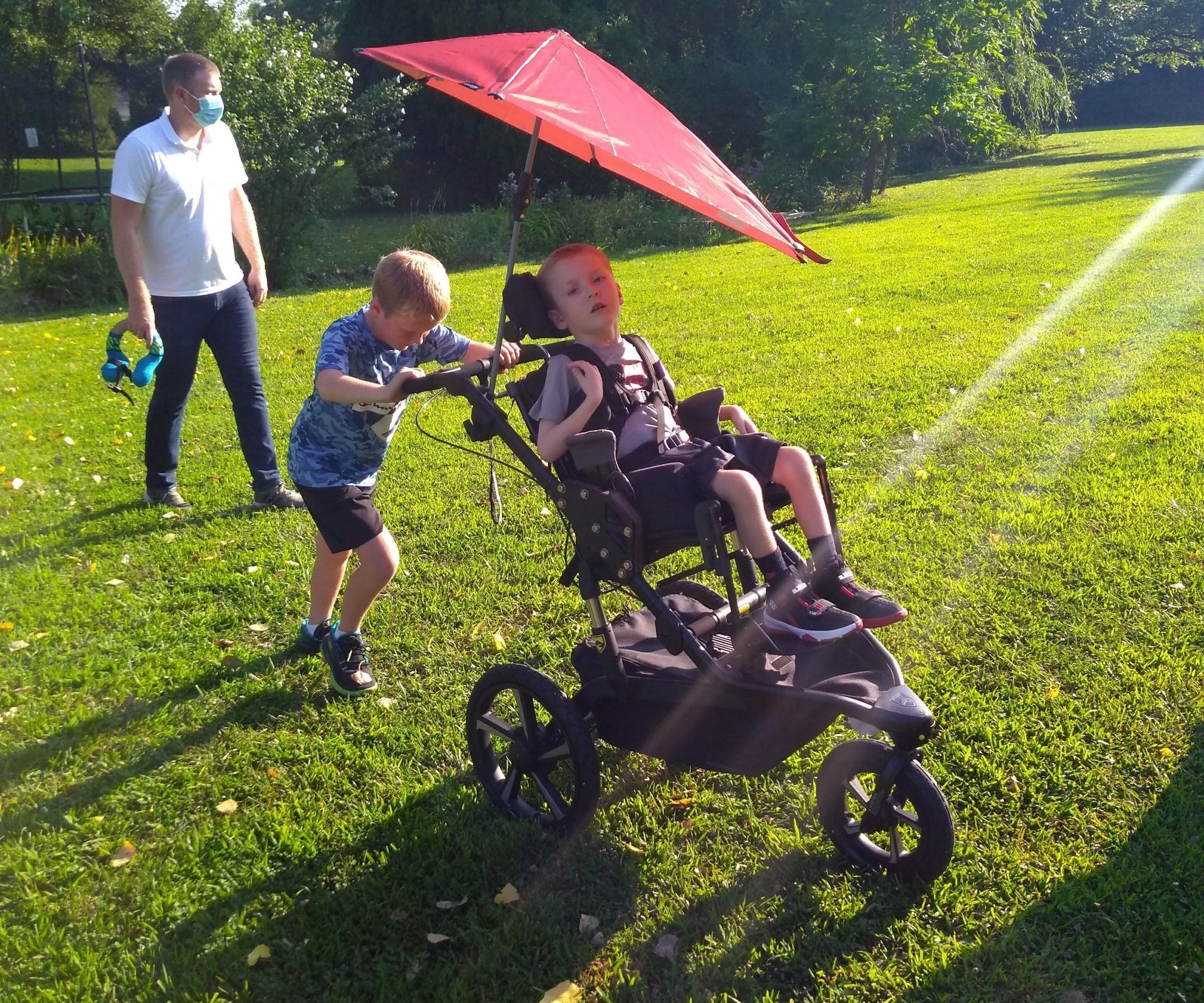All-Terrain Jogging Wheelchair