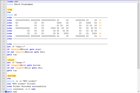 Creating the Login Page/unlocking Action
