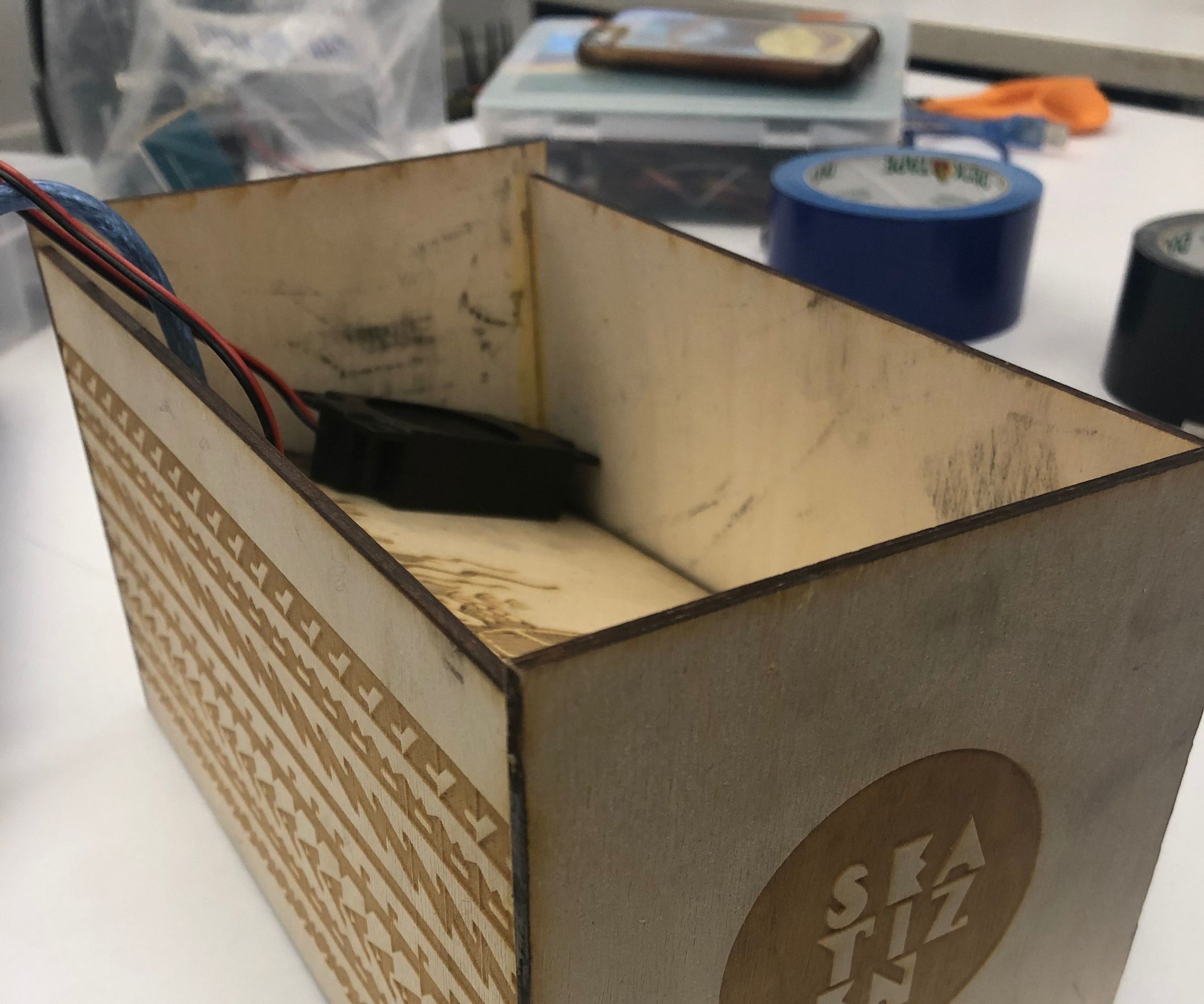 Wood Music Box