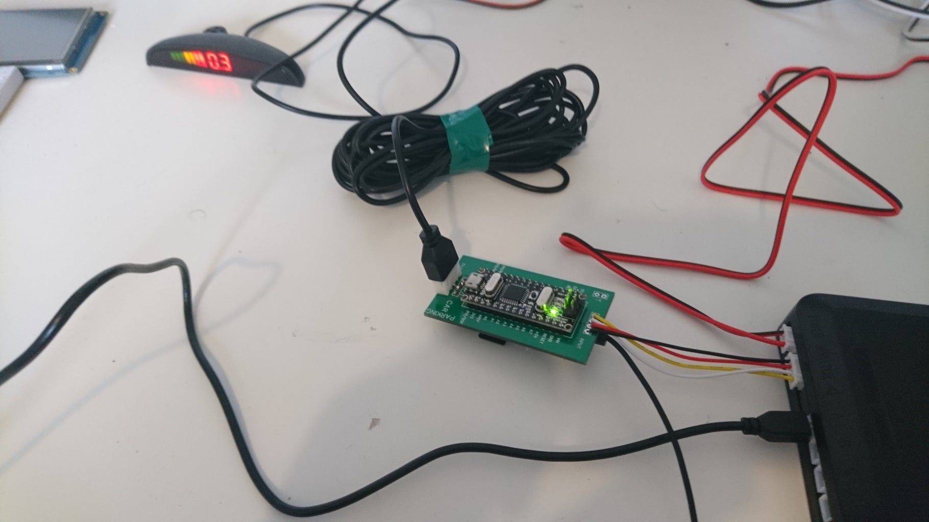 Reverse Engineering & Upgrading Car Parking Sensors : 7 Steps ... Circuit Diagram