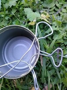 Pull the Metal Wire Back Inside the Can