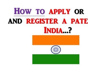 File a Patent in India.