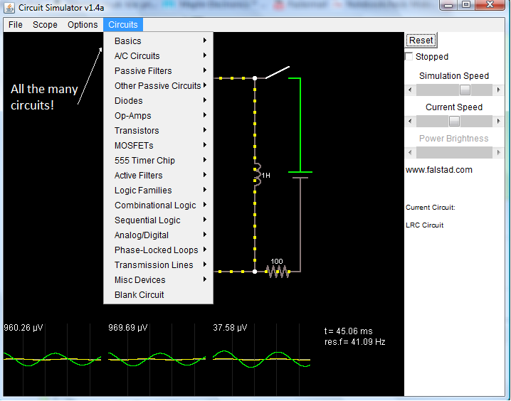 Using Falstad's Circuit Simulator : 5 Steps - Instructables