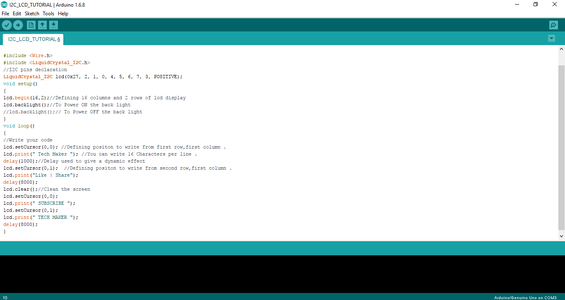 How to Connect I2C Lcd Display to Arduino Uno : 5 Steps (with Pictures ...