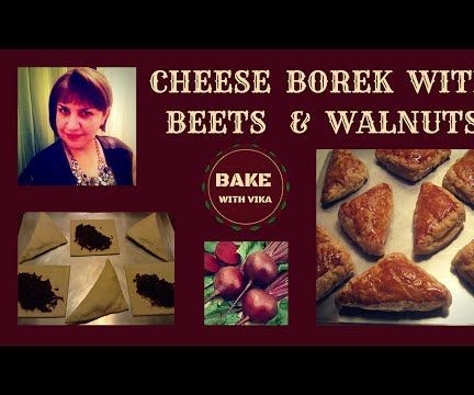 BEET AND CHEESE BOREK /POCKETS