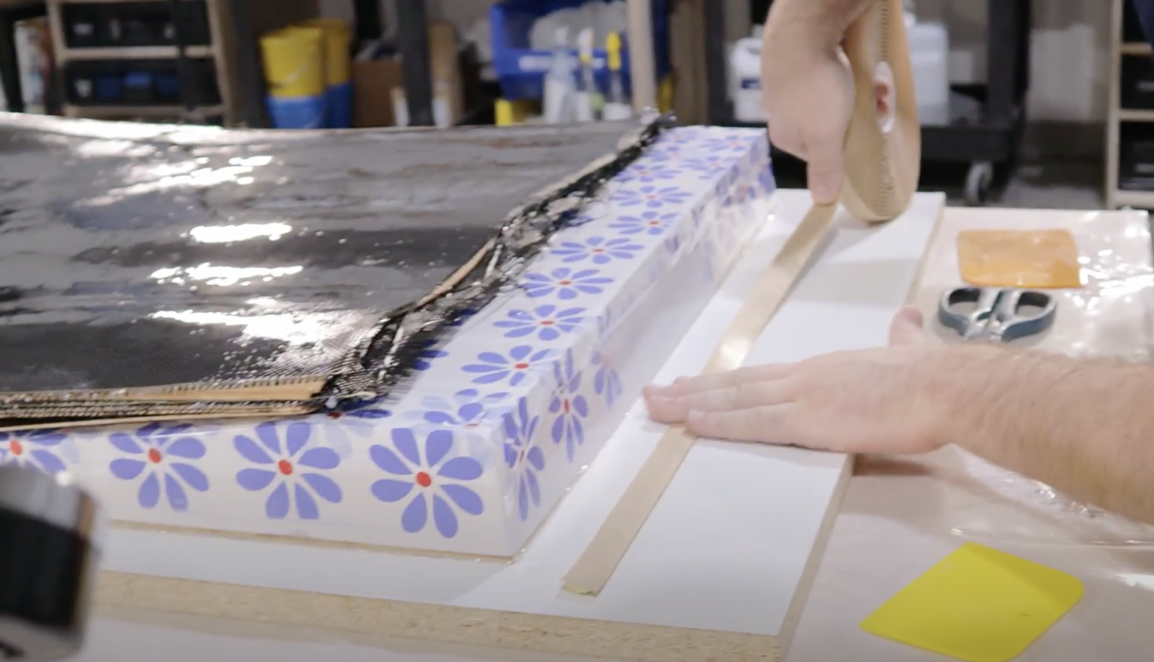 DIY Composite Layup and Vacuum Bagging Making a Carbon Fiber RipSurf