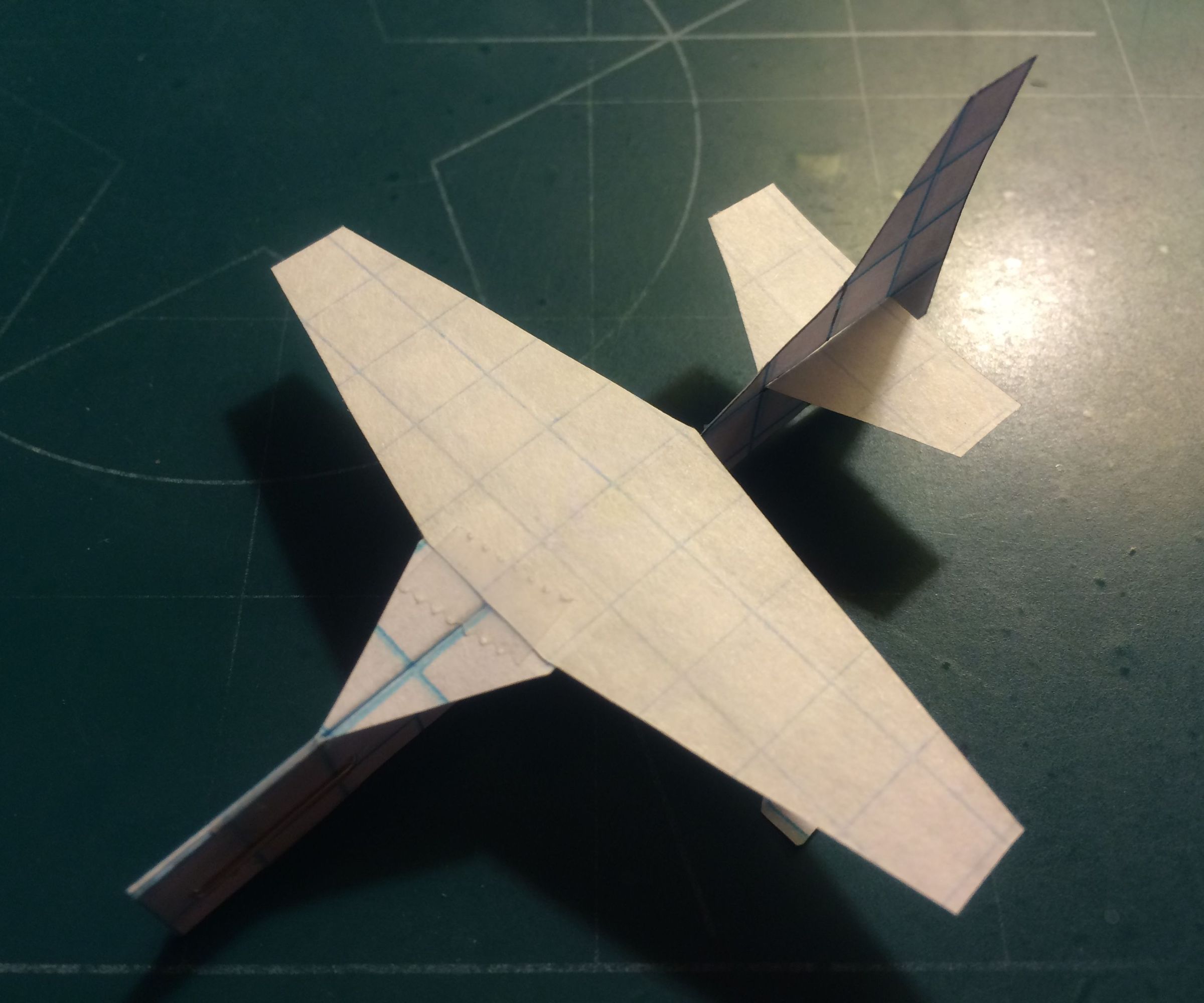 How to Make the Trekker Paper Airplane