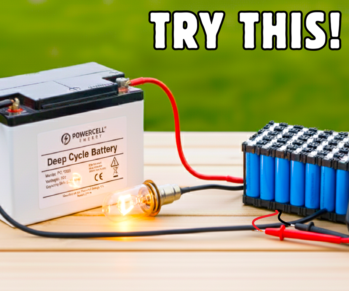DIY Portable 12V Battery Charger From Laptop Batteries