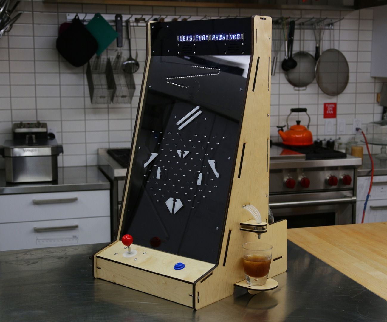 Pa-Drink-O: the Pachinko Bar Bot