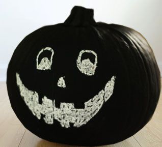 Make a Chalkboard Pumpkin