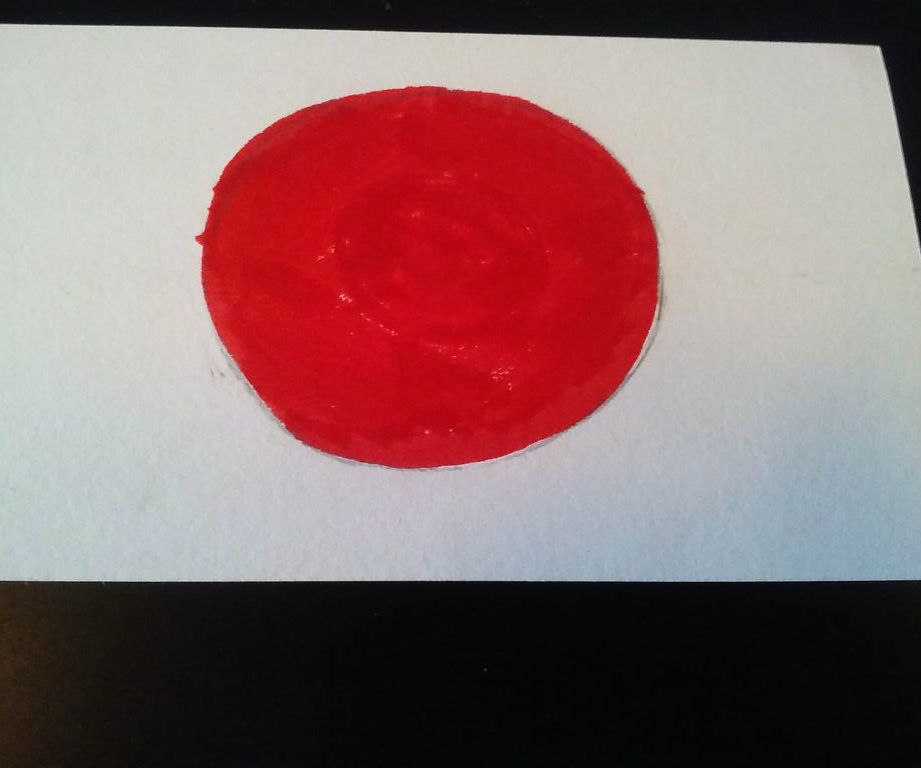 DIY Flag Art: Japan