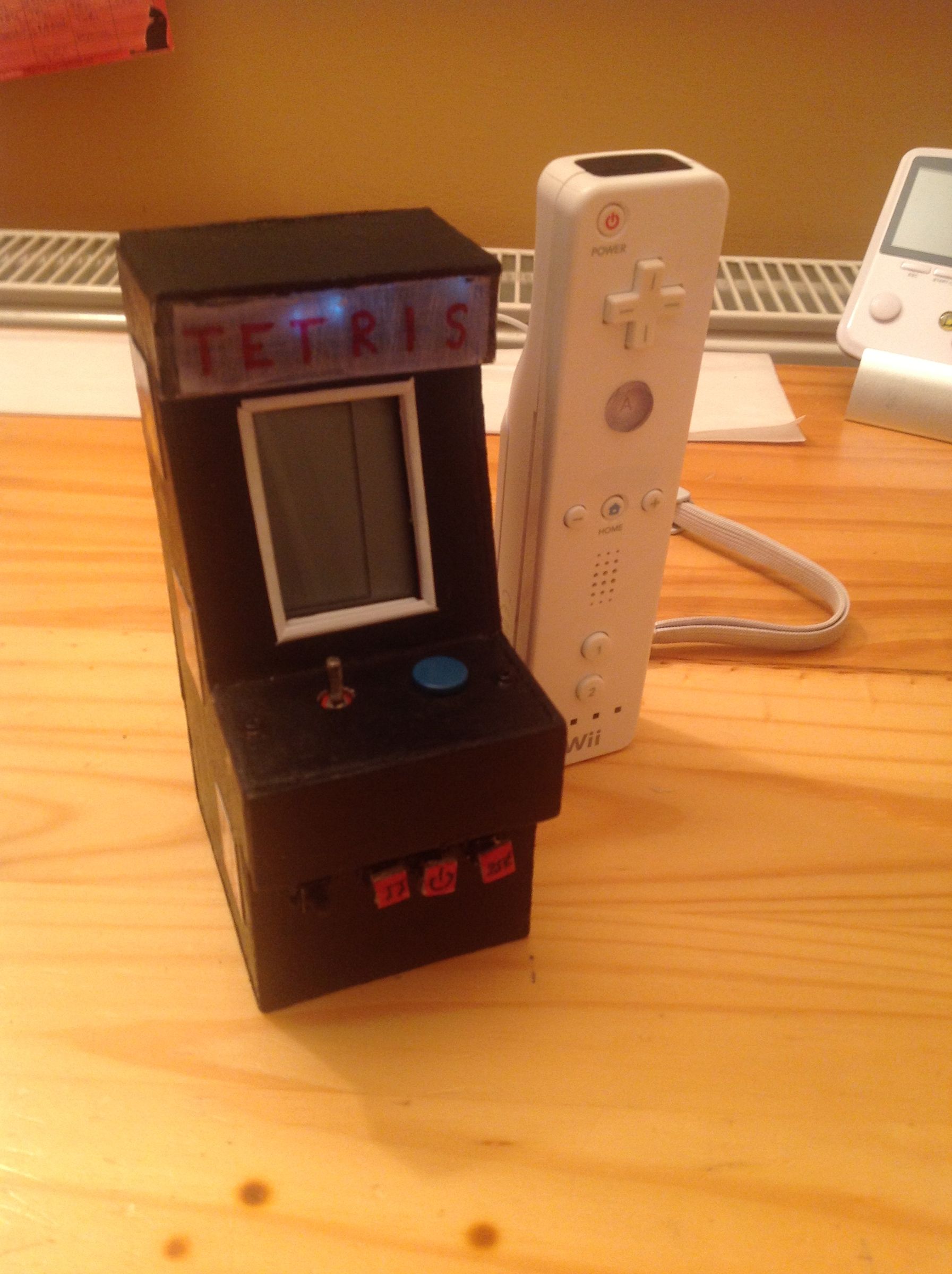 Mini Tetris Arcade Instructables