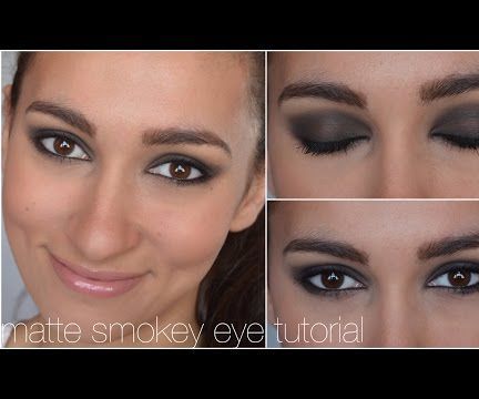 How to Do a Basic Smokey Eye (matte)