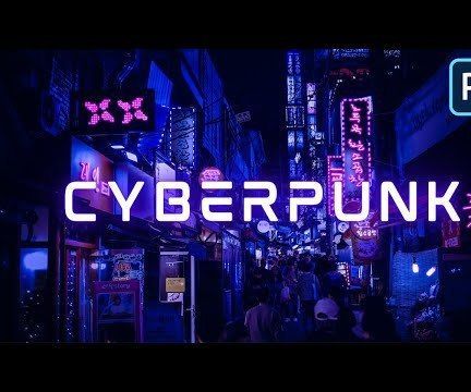 How to Apply Cyberpunk Style in Photoshop