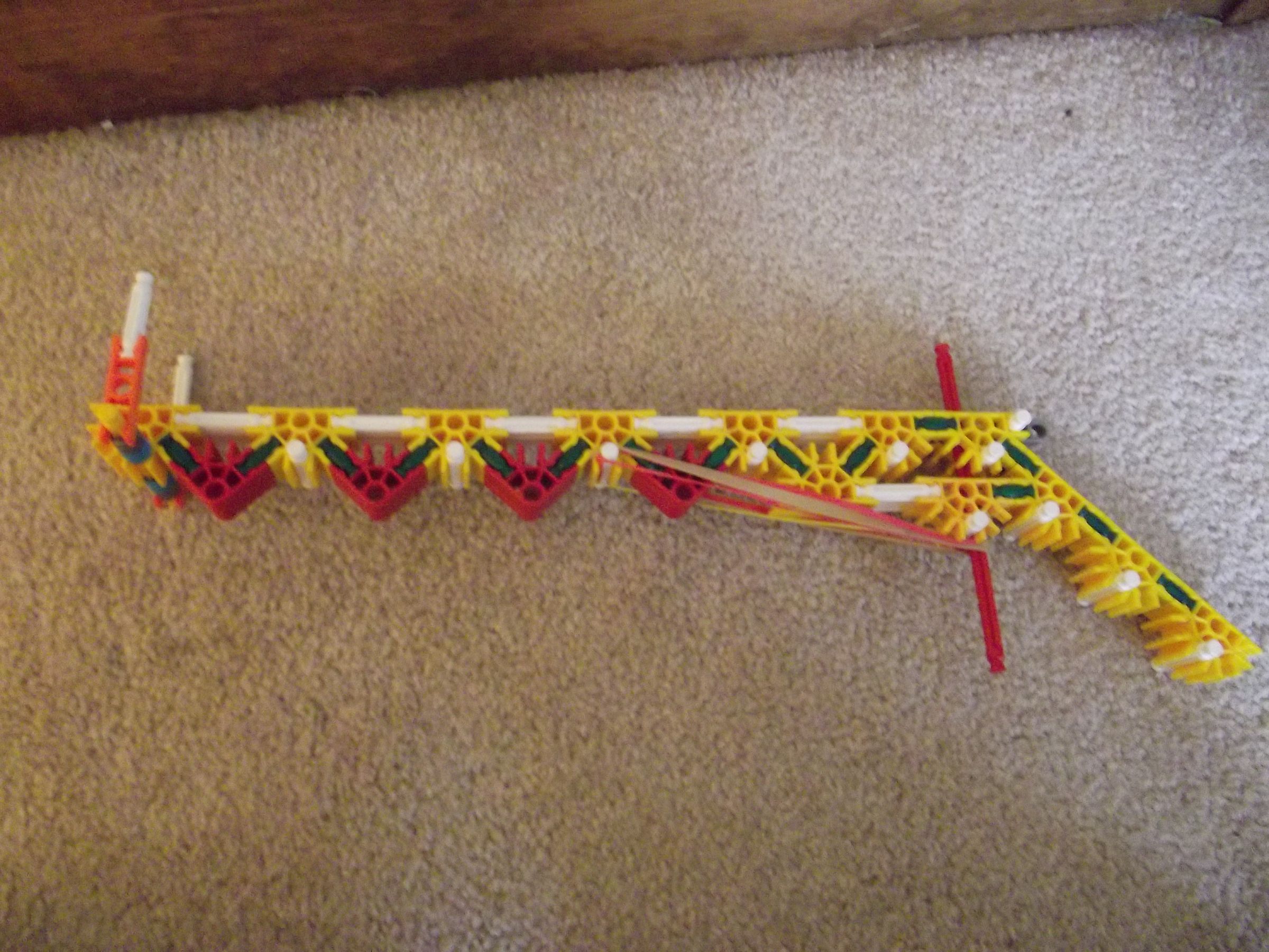 Knex Slingshot Gun (WITH TRIGGER!!!)