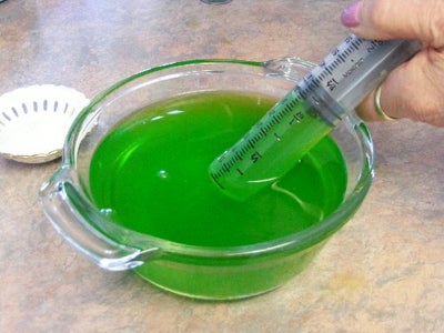 Filling the Syringes