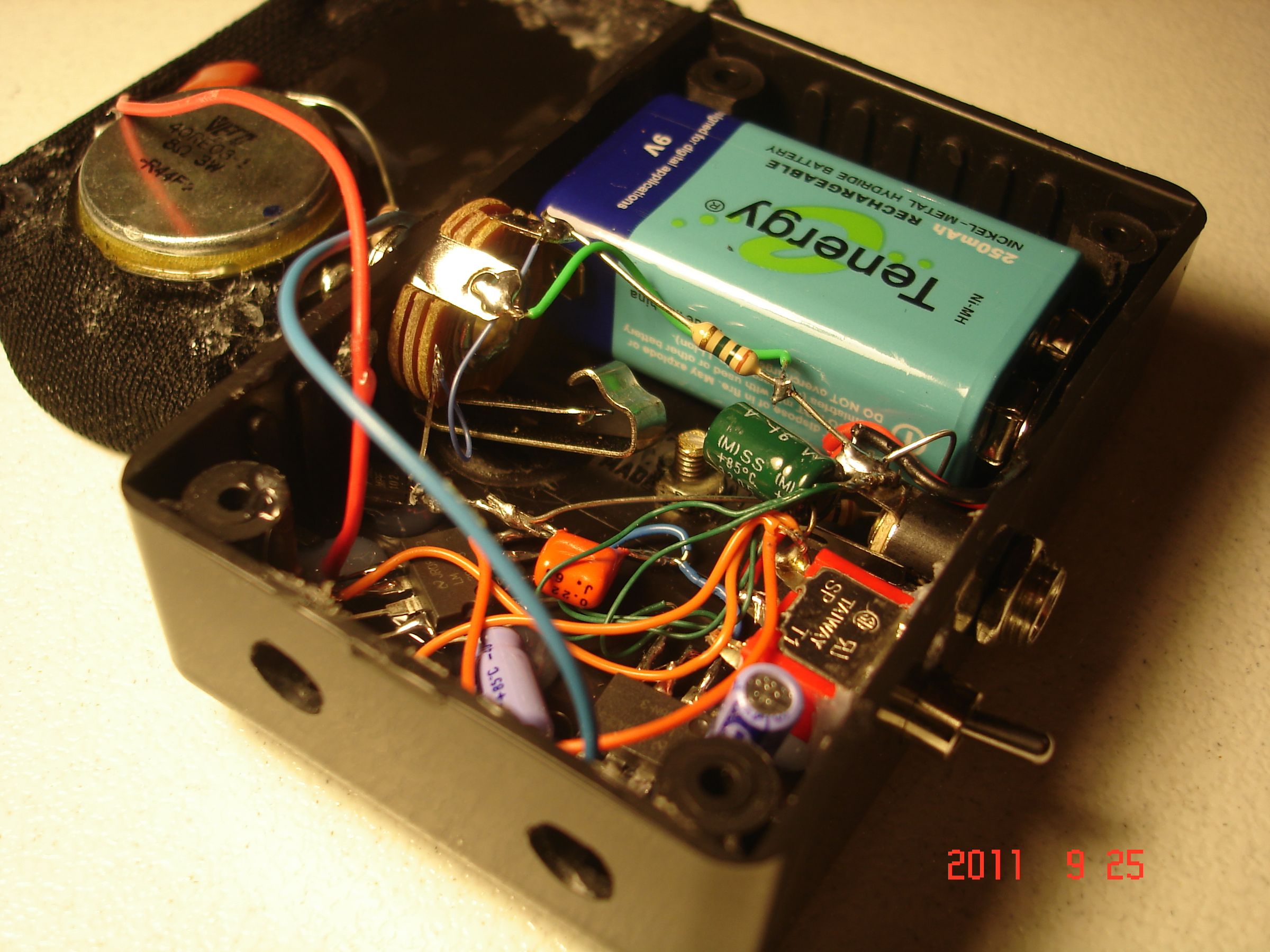 Pocket Sized Guitar Amp 6 Steps (with Pictures) Instructables