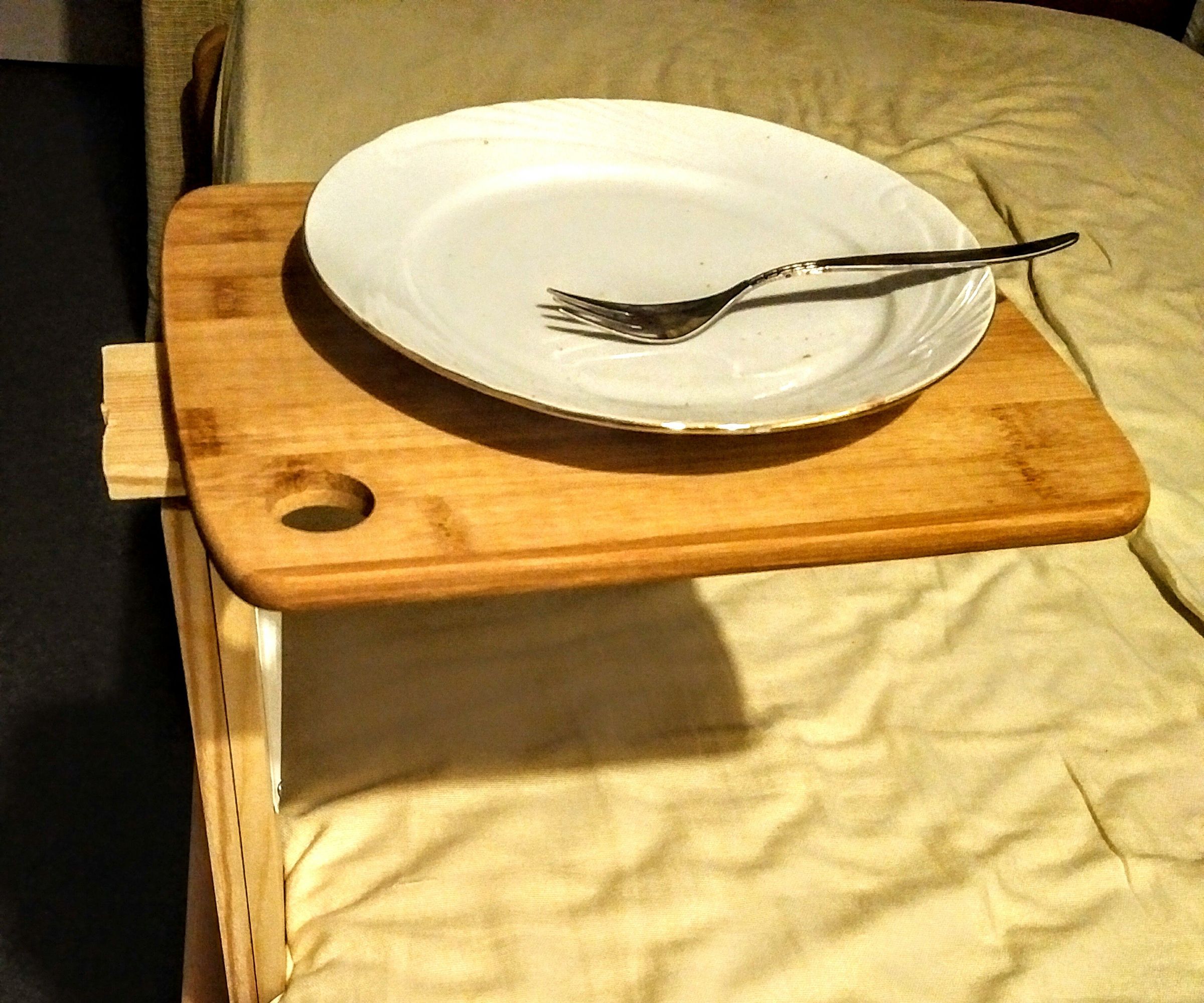 Clamp in Bedside Table