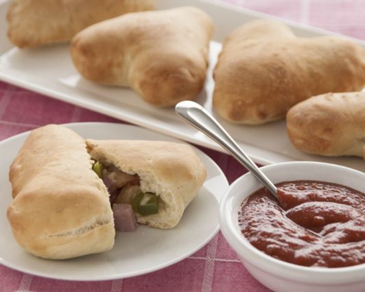 Heart Shaped Calzones