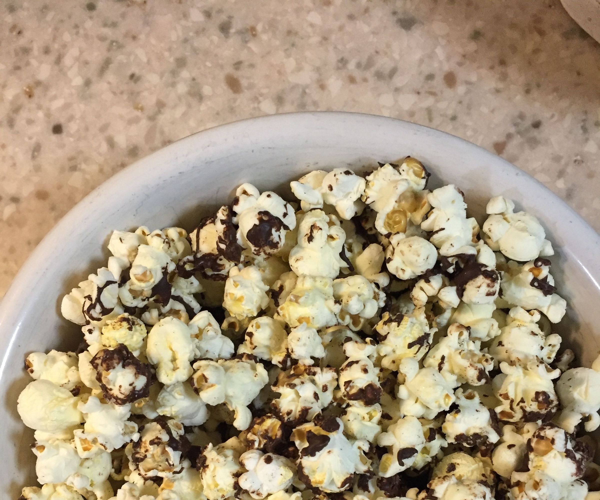 Chocolate-Covered Popcorn