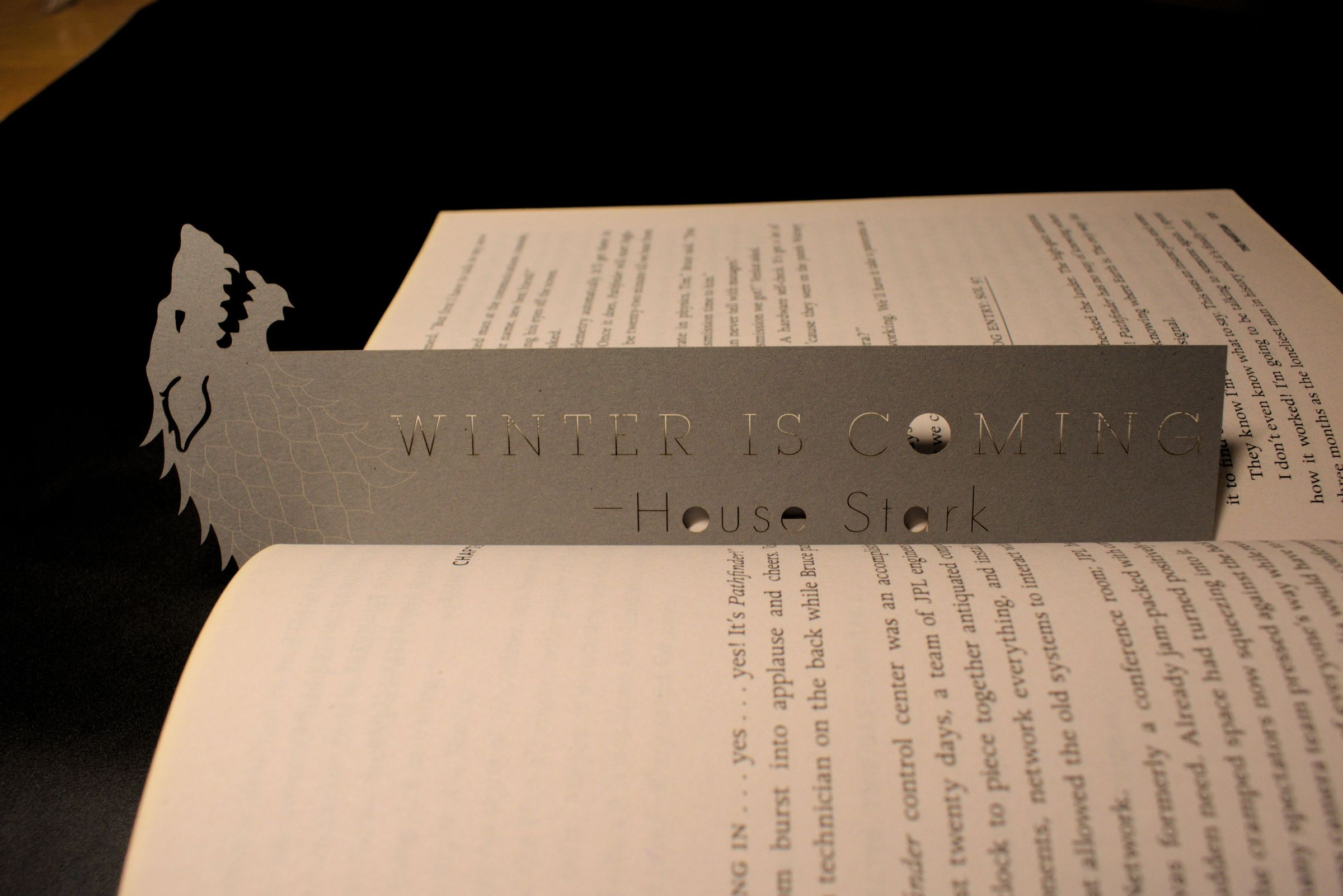 Laser Cut Cardstock Bookmarks 5 Steps Instructables