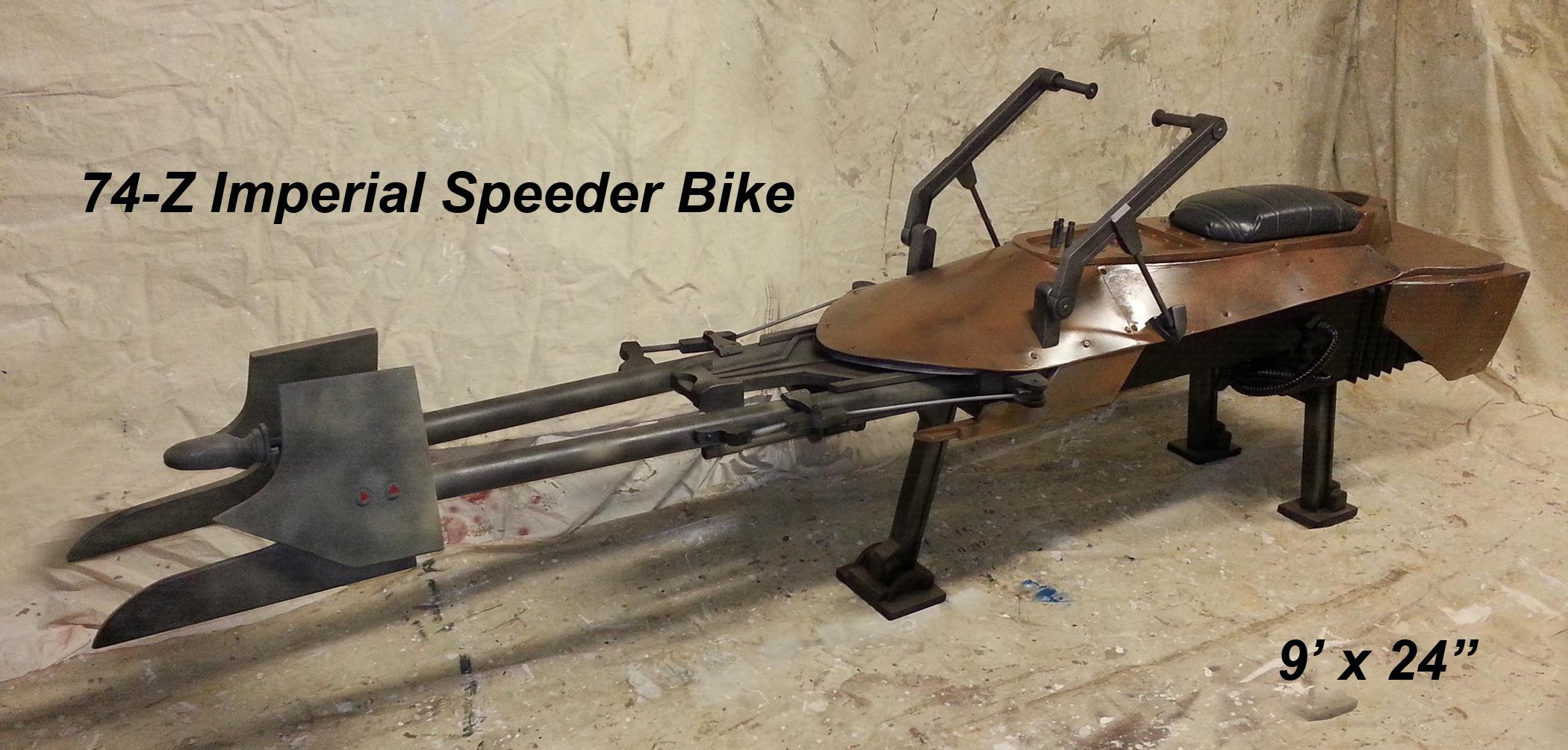 Star Wars 74-z Imperial Speeder Bike : 13 Steps (with