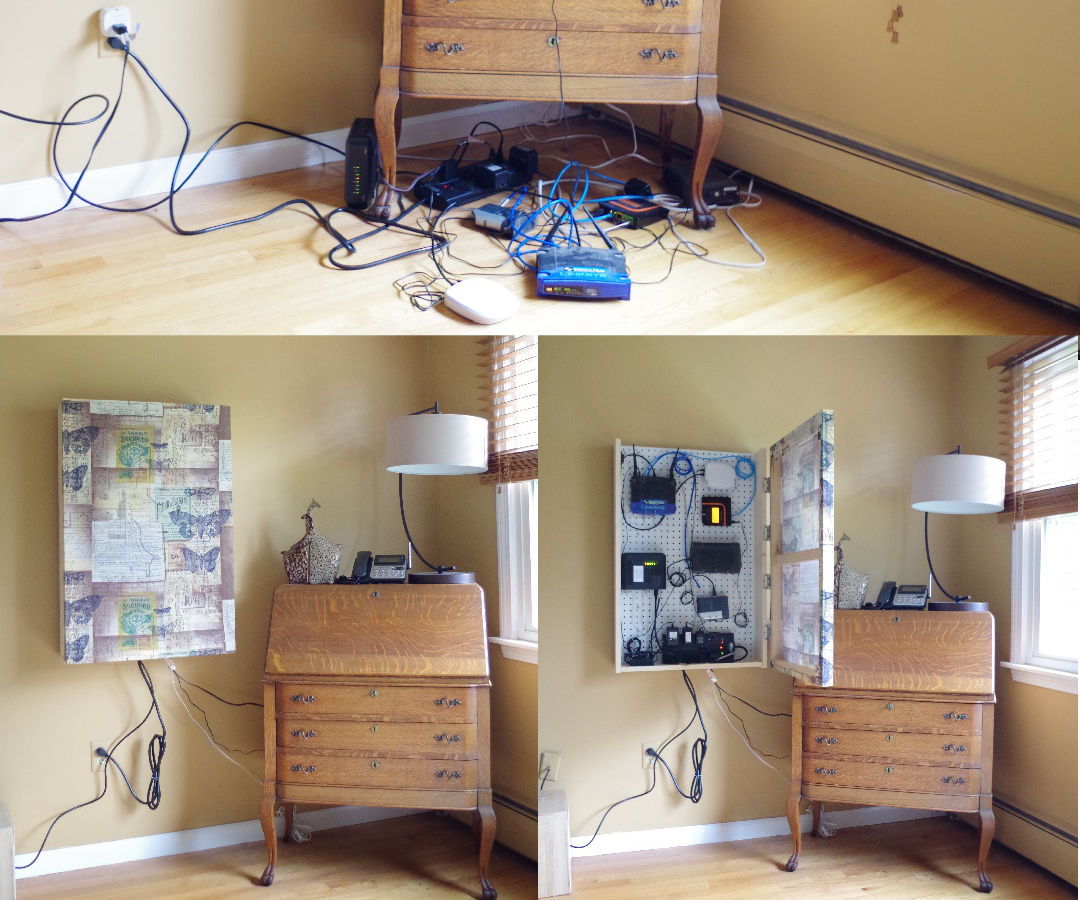 Discreet Electronics Organizer