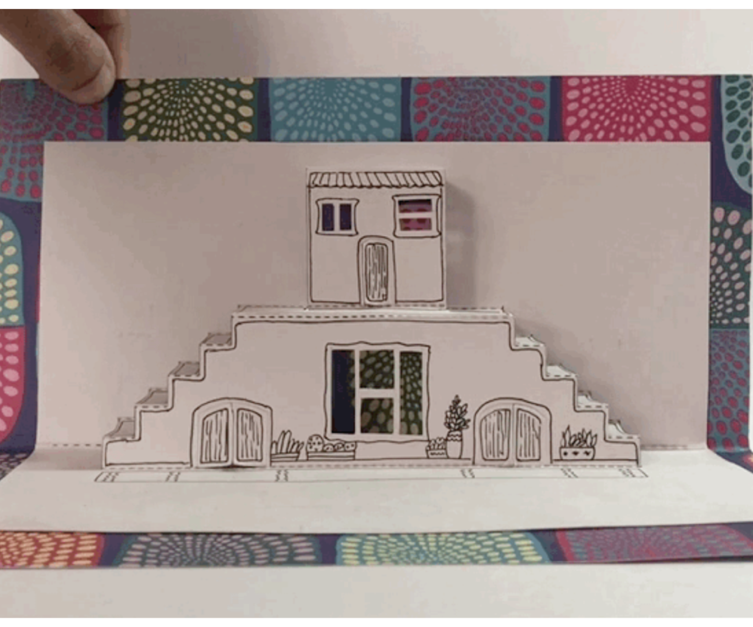DIY Pop Up Card: Make Your Own Card With a House That Pops Up!