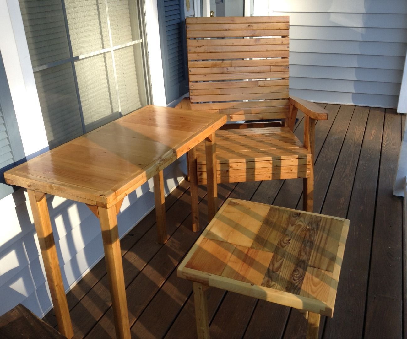 A Footstool From Scrap Wood