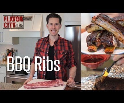 Sticky BBQ Ribs w/ Coffee Rub