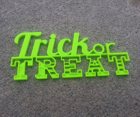 Trick or Treat Sign