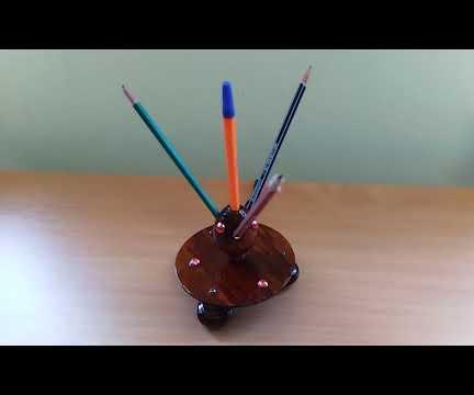 CNC Egg Holder for Pencils and Pens With Fusion 360