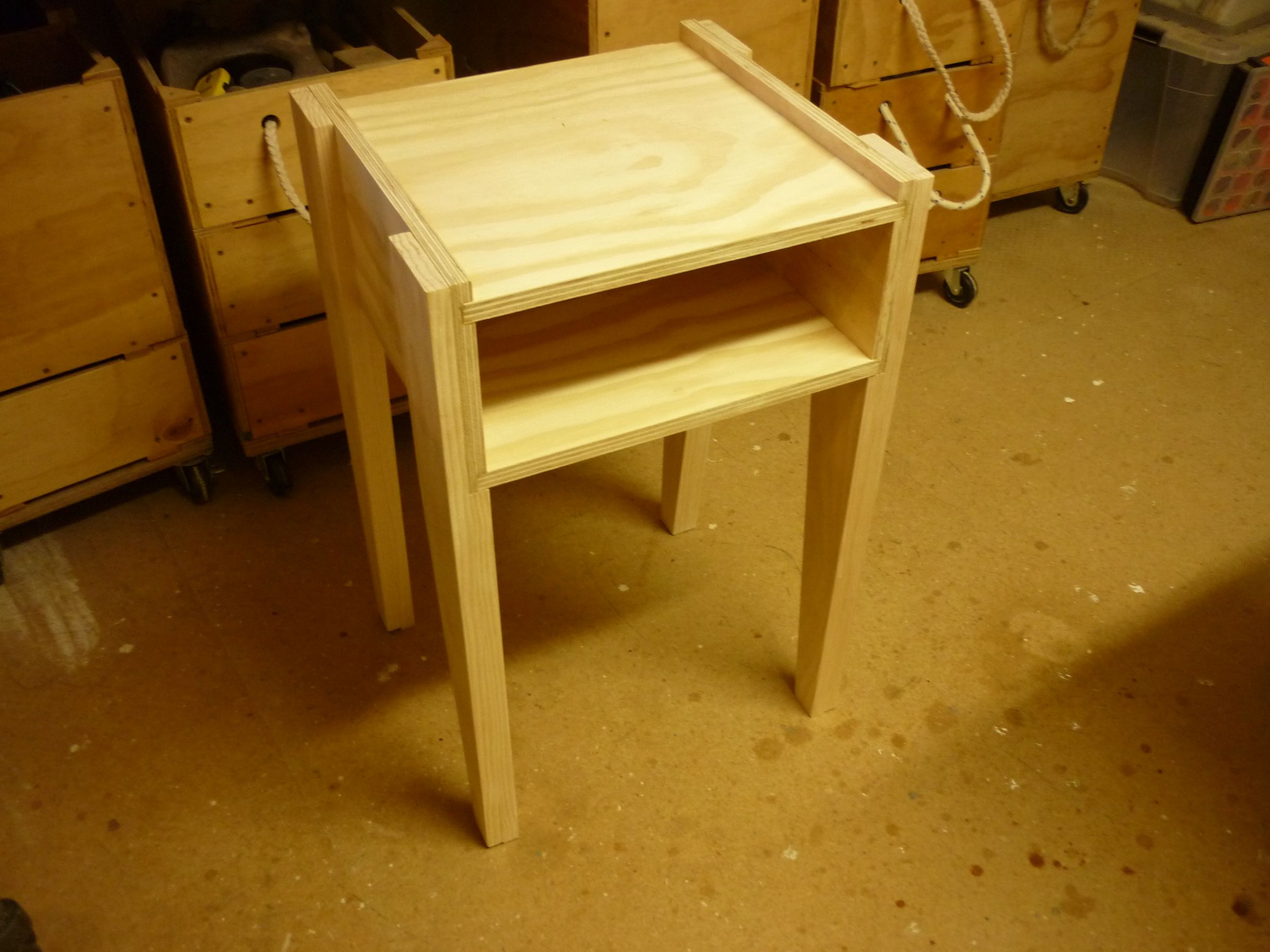 Simple Bedside Table 8 Steps (with Pictures) Instructables