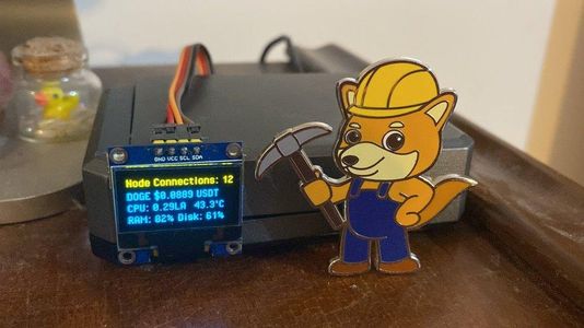 Raspberry Pi4 (RPI4) Dogecoin Node With Doge Stats : 3 Steps ...