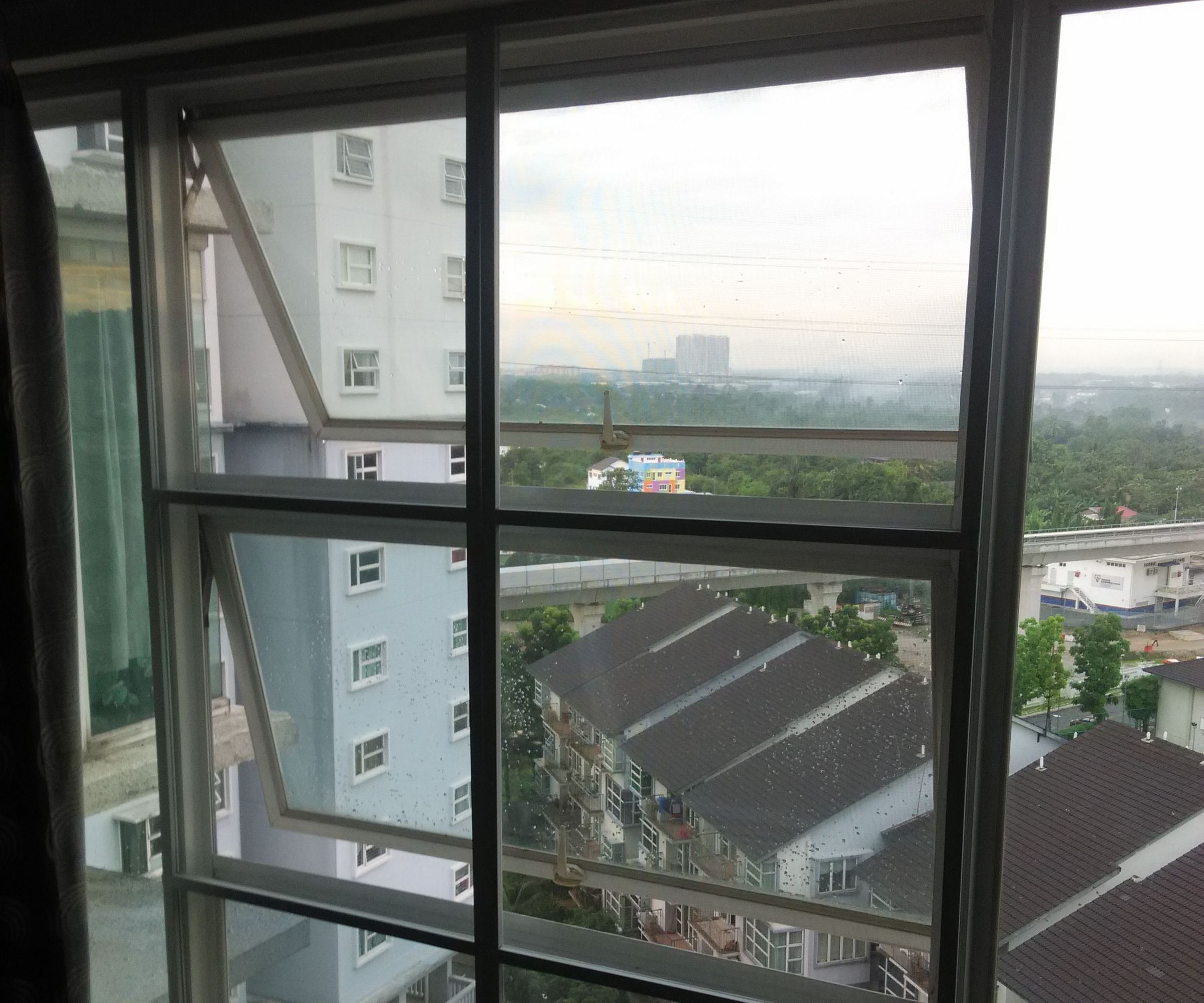 PVC Trunking Window Screen