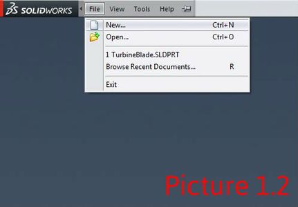 Create a New SolidWorks Part
