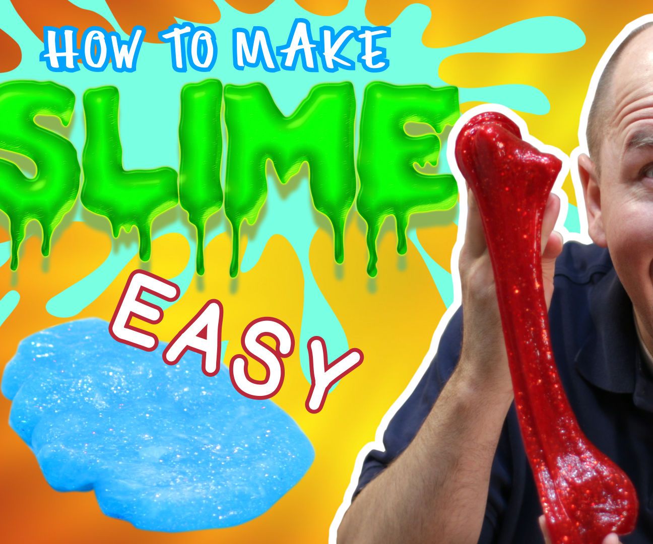 Easy Slime Recipe - 3 Ingredients