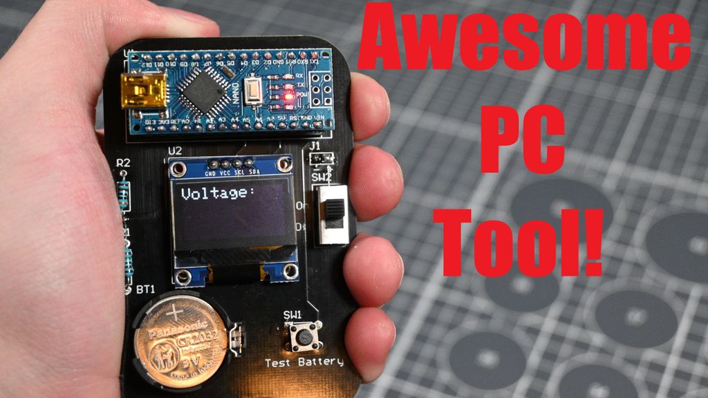 CMOS Battery Tester V2 : 5 Steps - Instructables