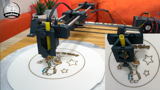 Easy 3D Printed Arduino CNC Drawing Machine